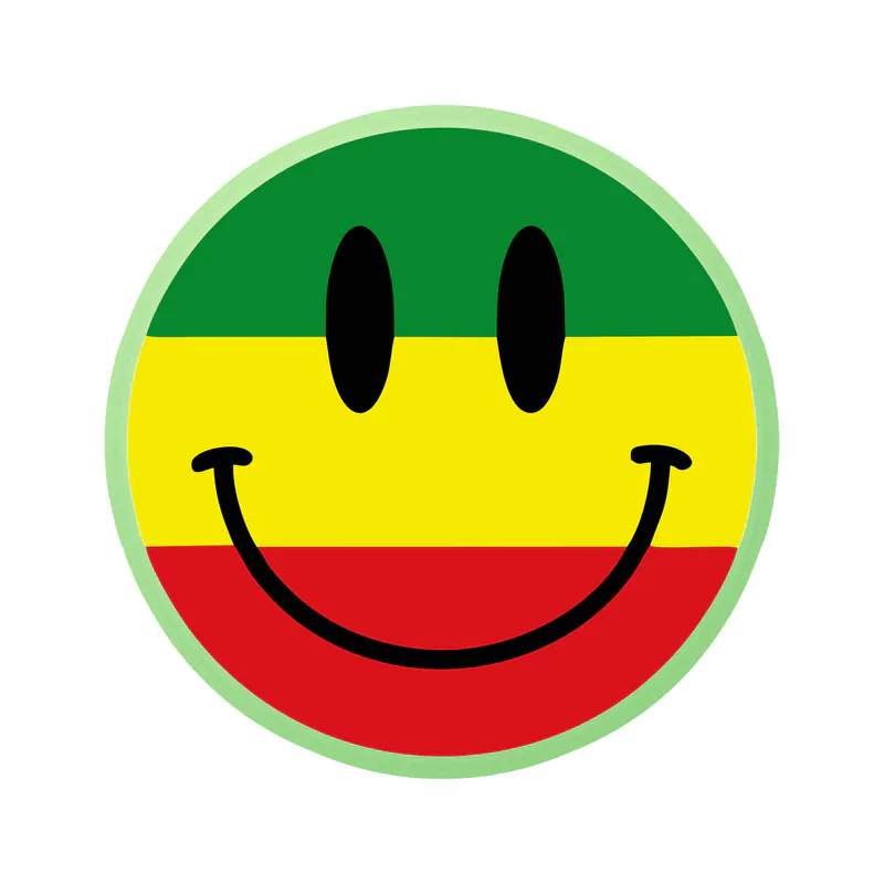 Bob Marley Glow in the Dark Vinyl Decal - Custom Size