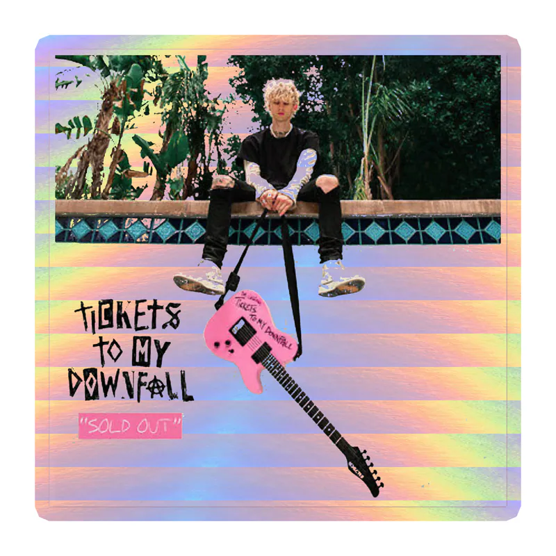 Machine Gun Kelly Album Cover Holographic Vinyl Decal - Custom Size