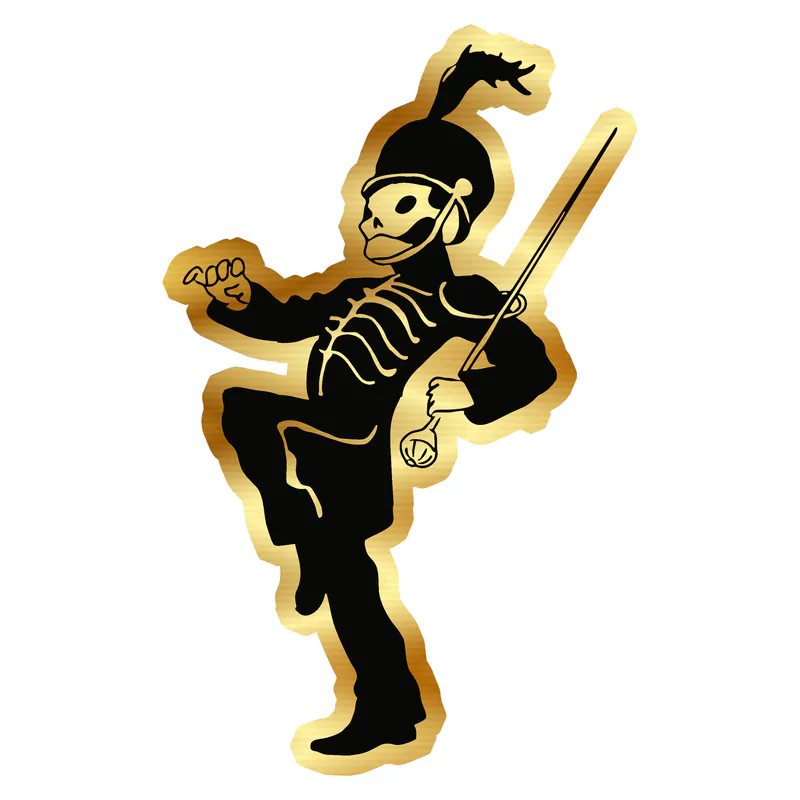 My Chemical Romance Gold Chrome Vinyl Decal - Custom Size