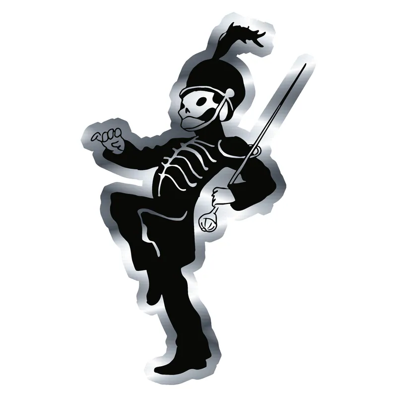 My Chemical Romance Silver Chrome Vinyl Decal - Custom Size